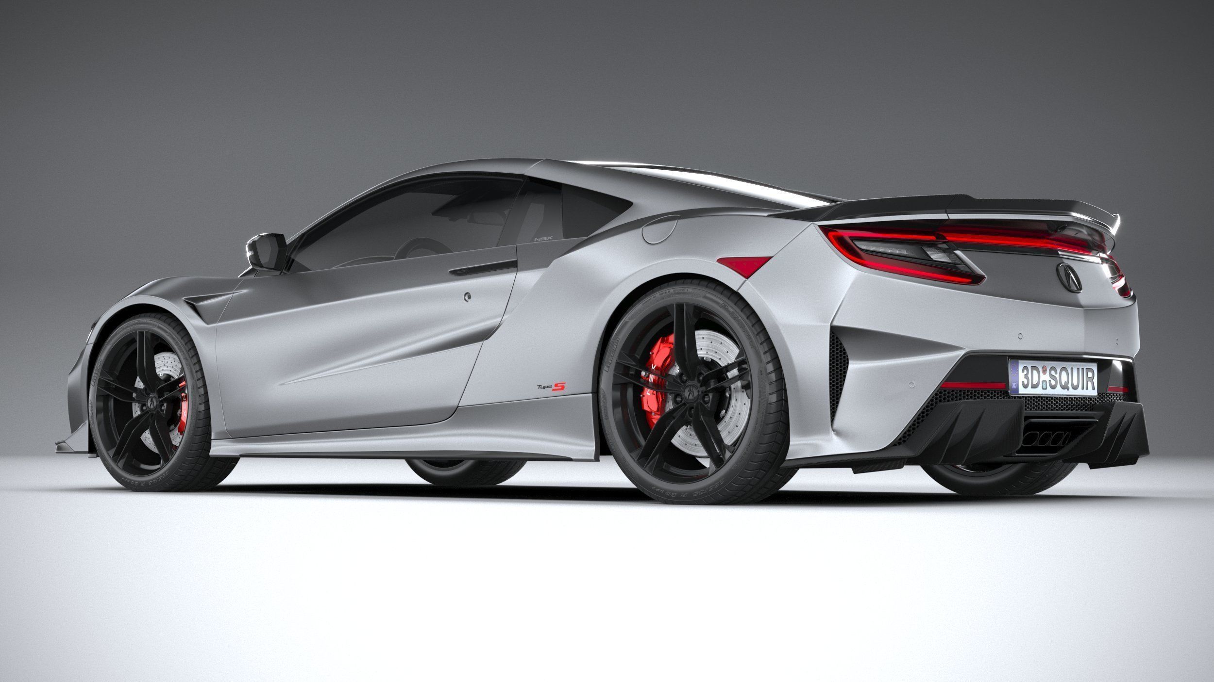 Acura NSX Type S 2022 3D model_5