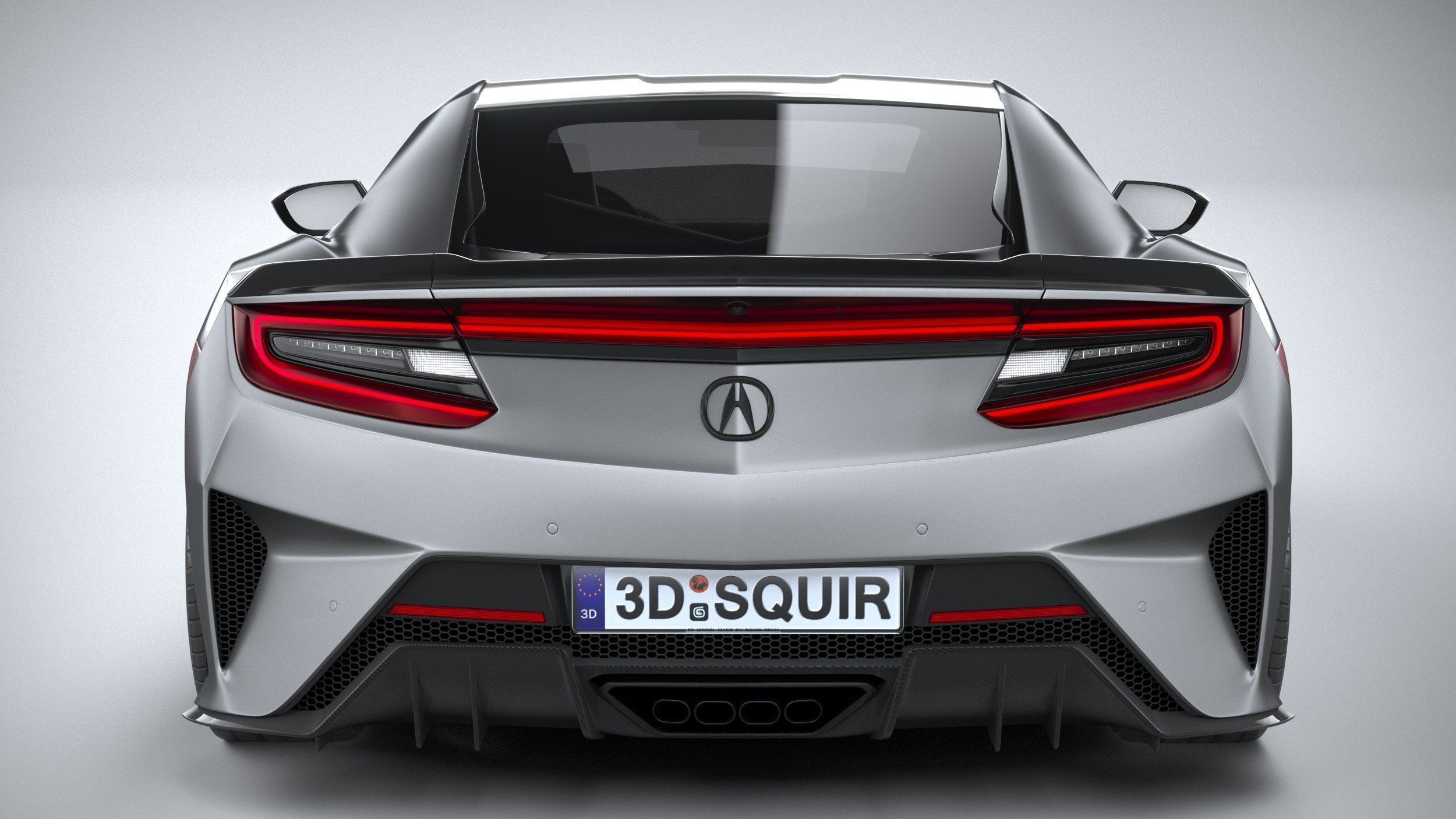 Acura NSX Type S 2022 3D model_4