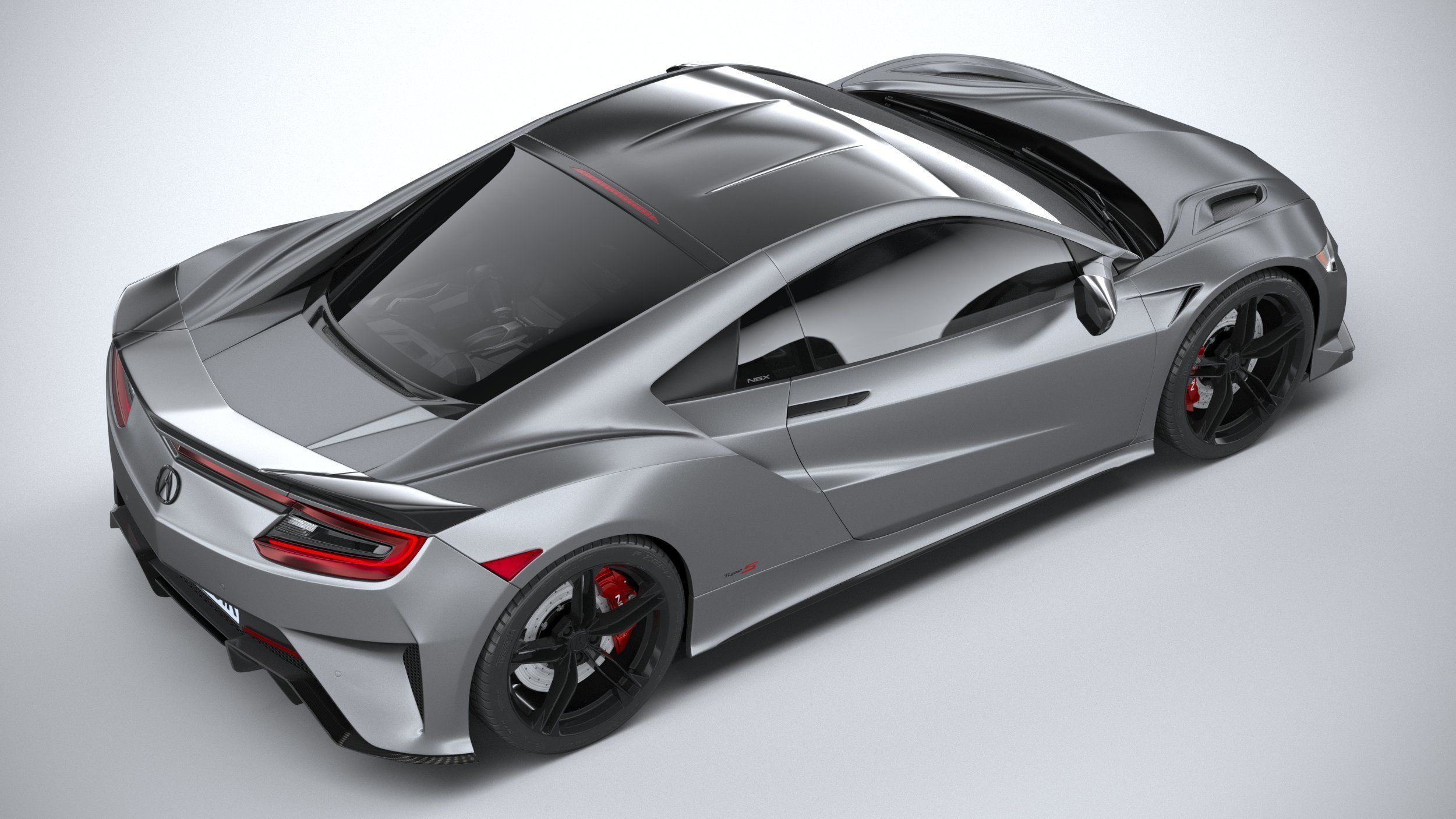 Acura NSX Type S 2022 3D model_10