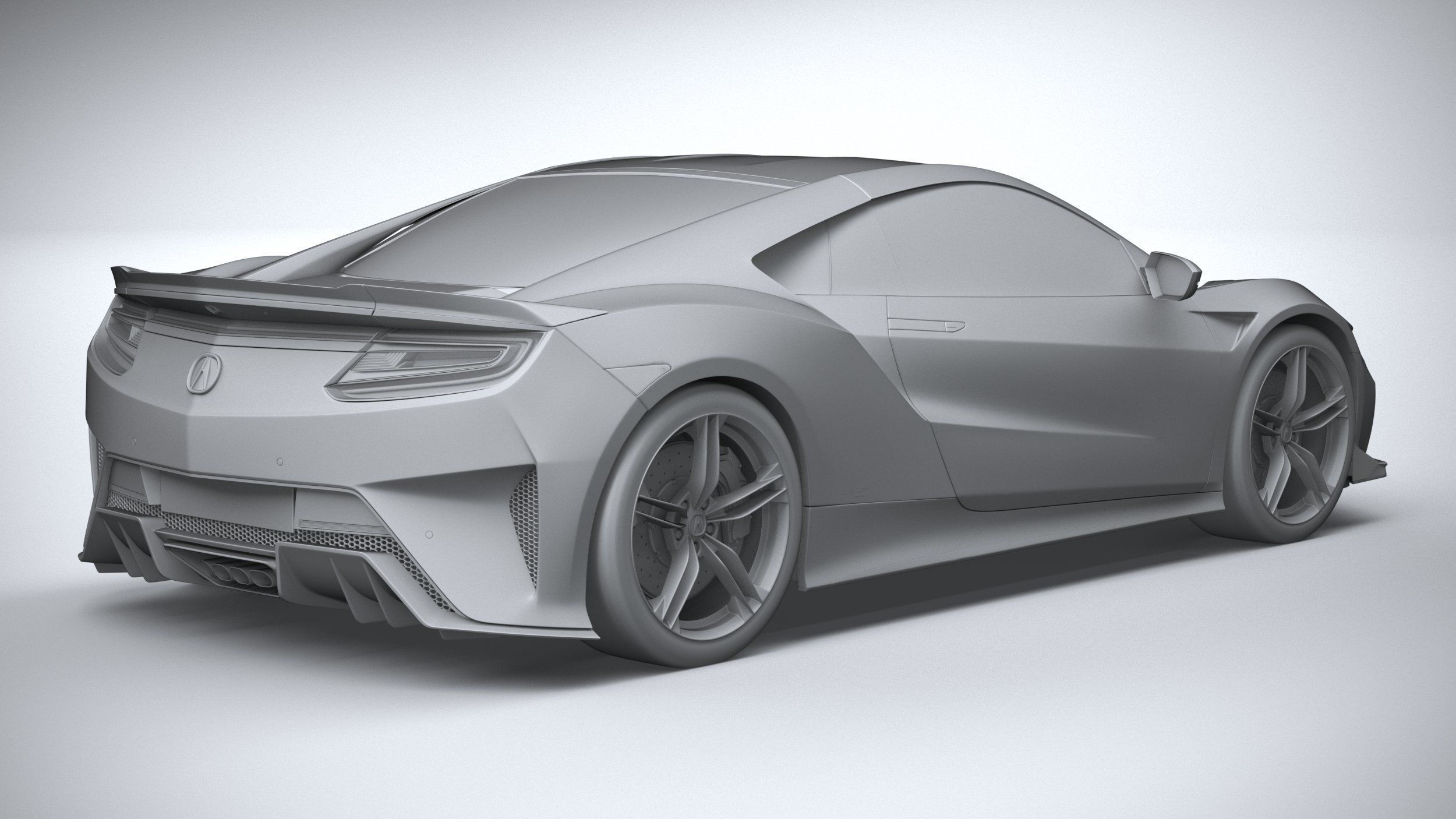 Acura NSX Type S 2022 3D model_25