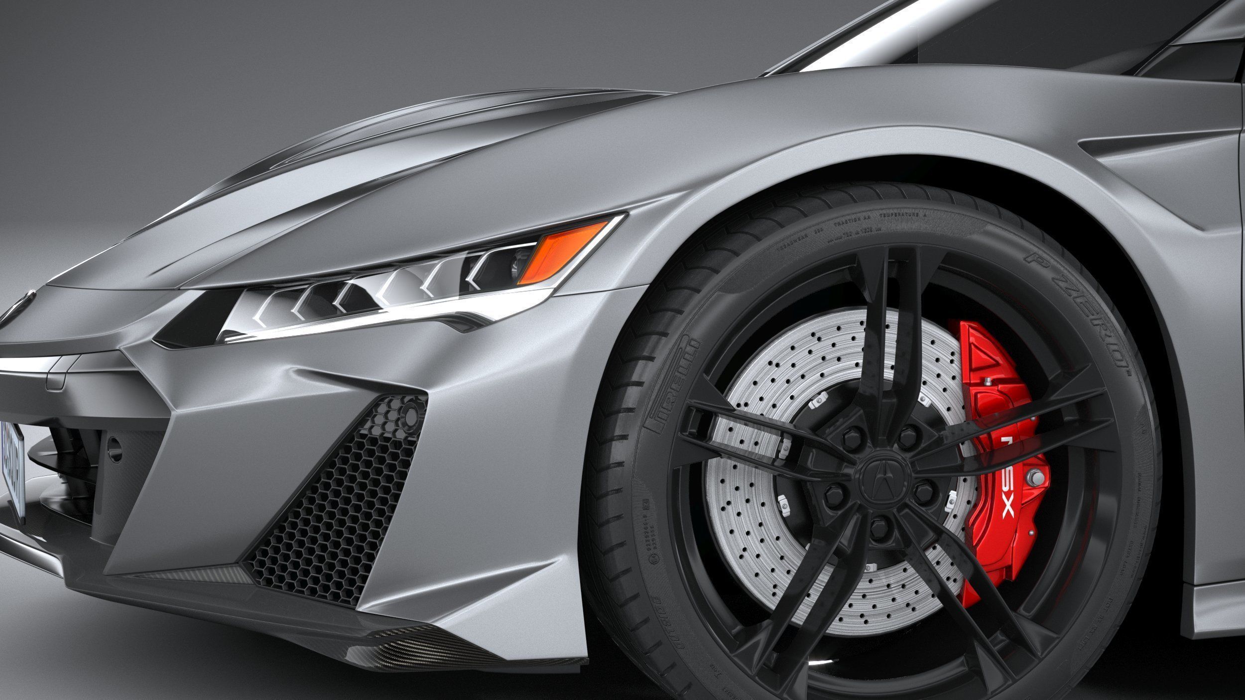 Acura NSX Type S 2022 3D model_3