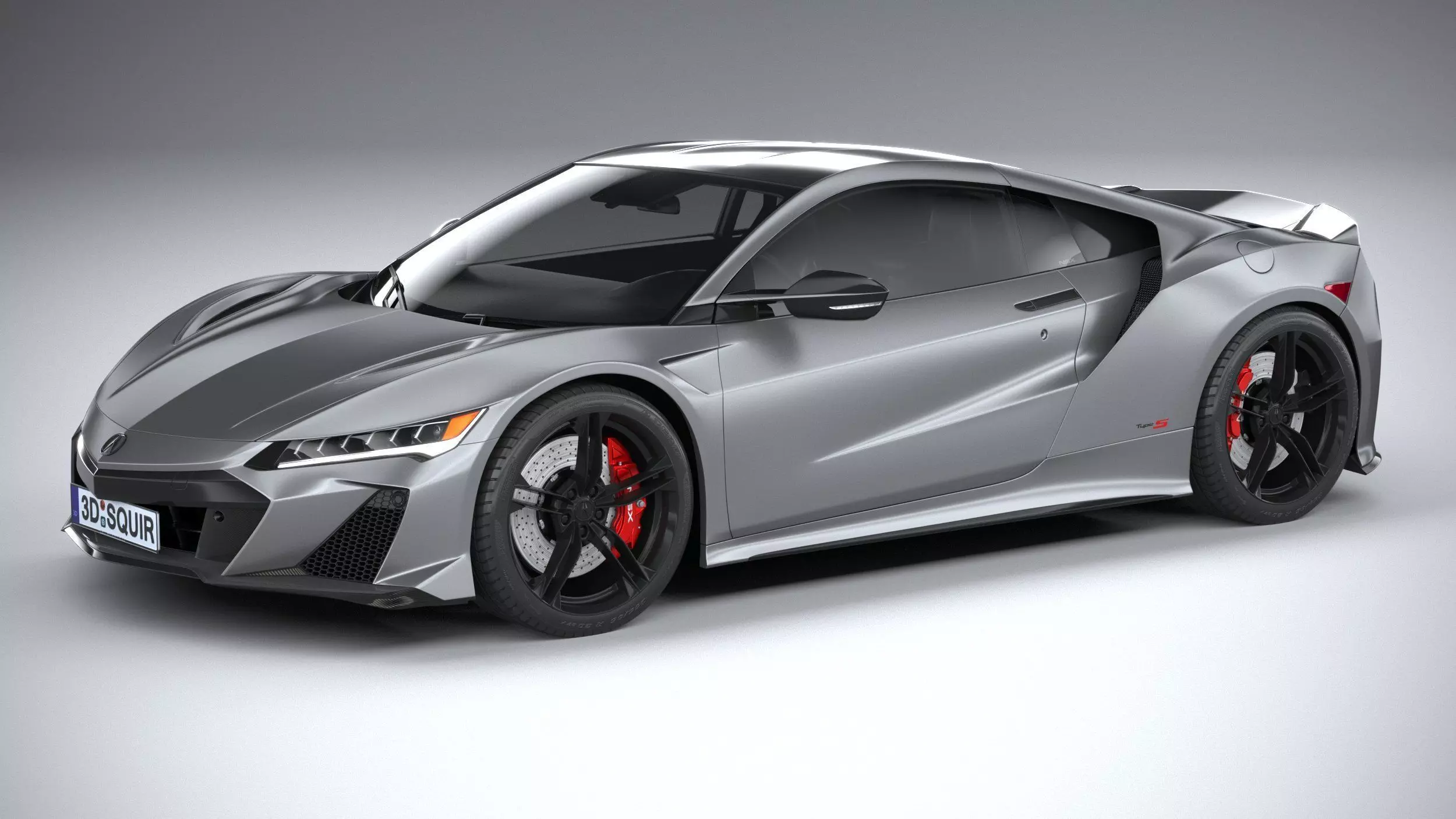 Acura NSX Type S 2022 3D model_0