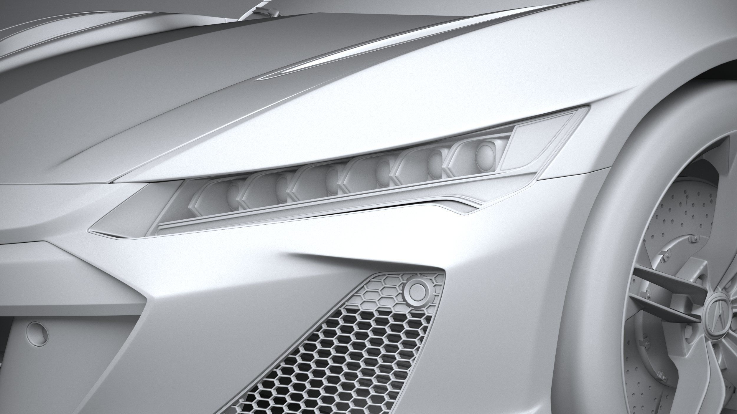 Acura NSX Type S 2022 3D model_23