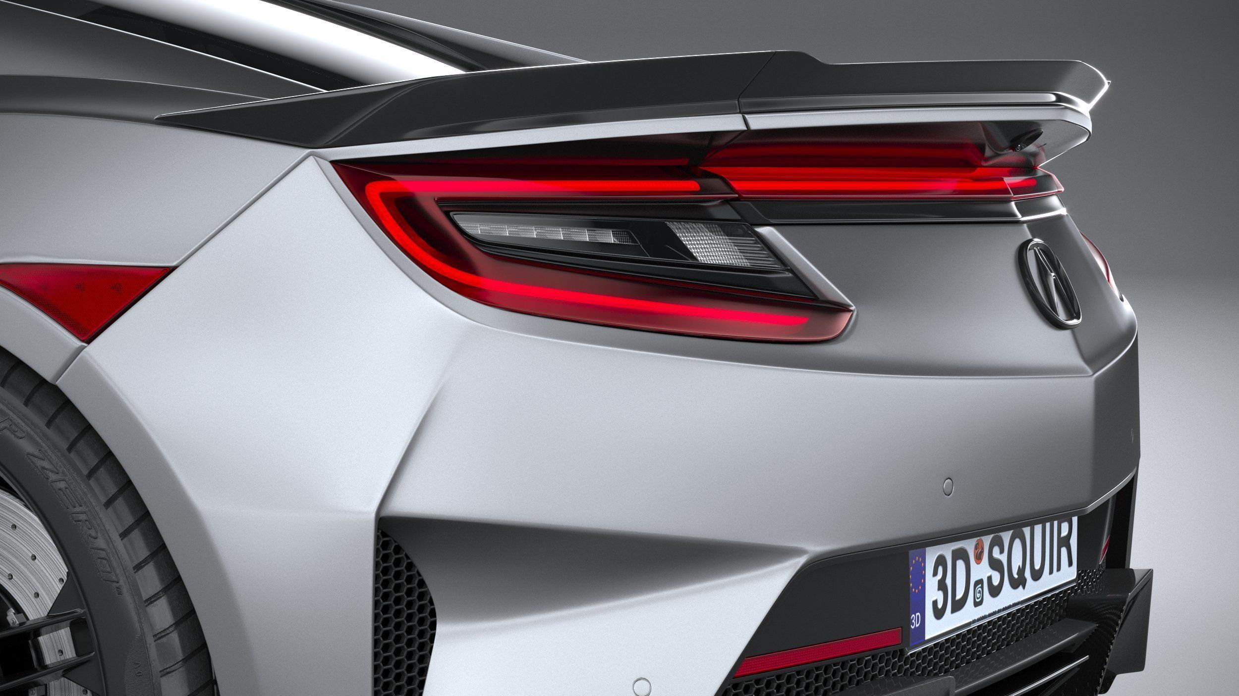 Acura NSX Type S 2022 3D model_6