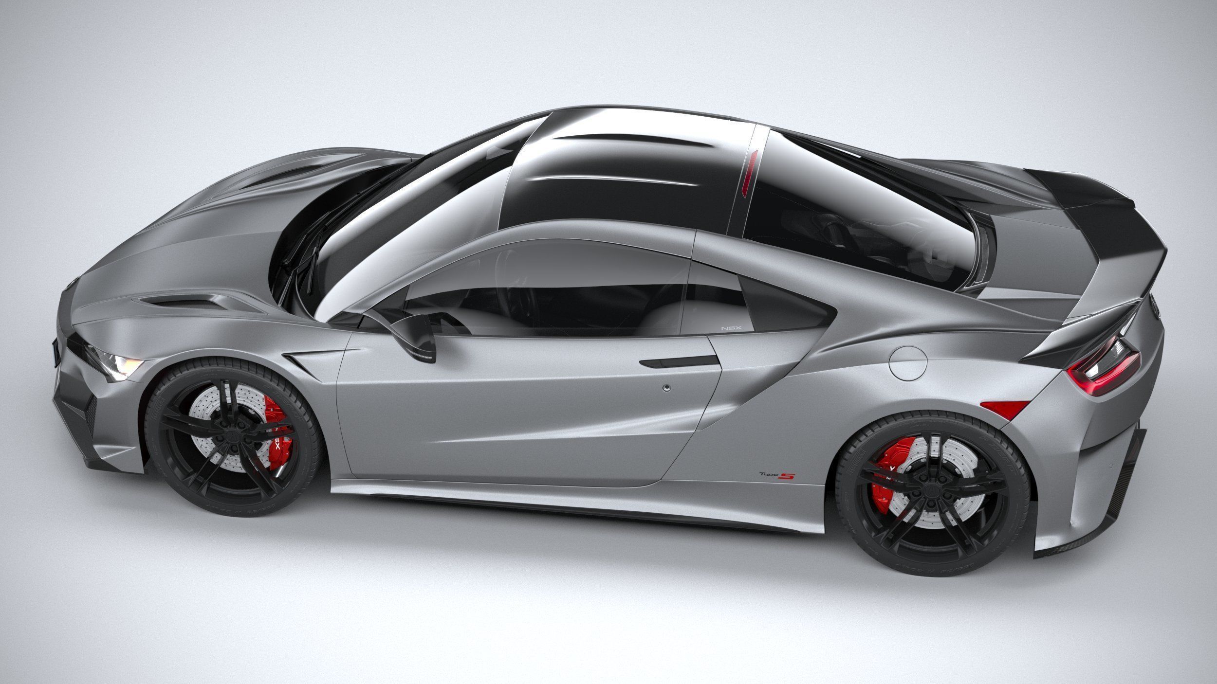 Acura NSX Type S 2022 3D model_9