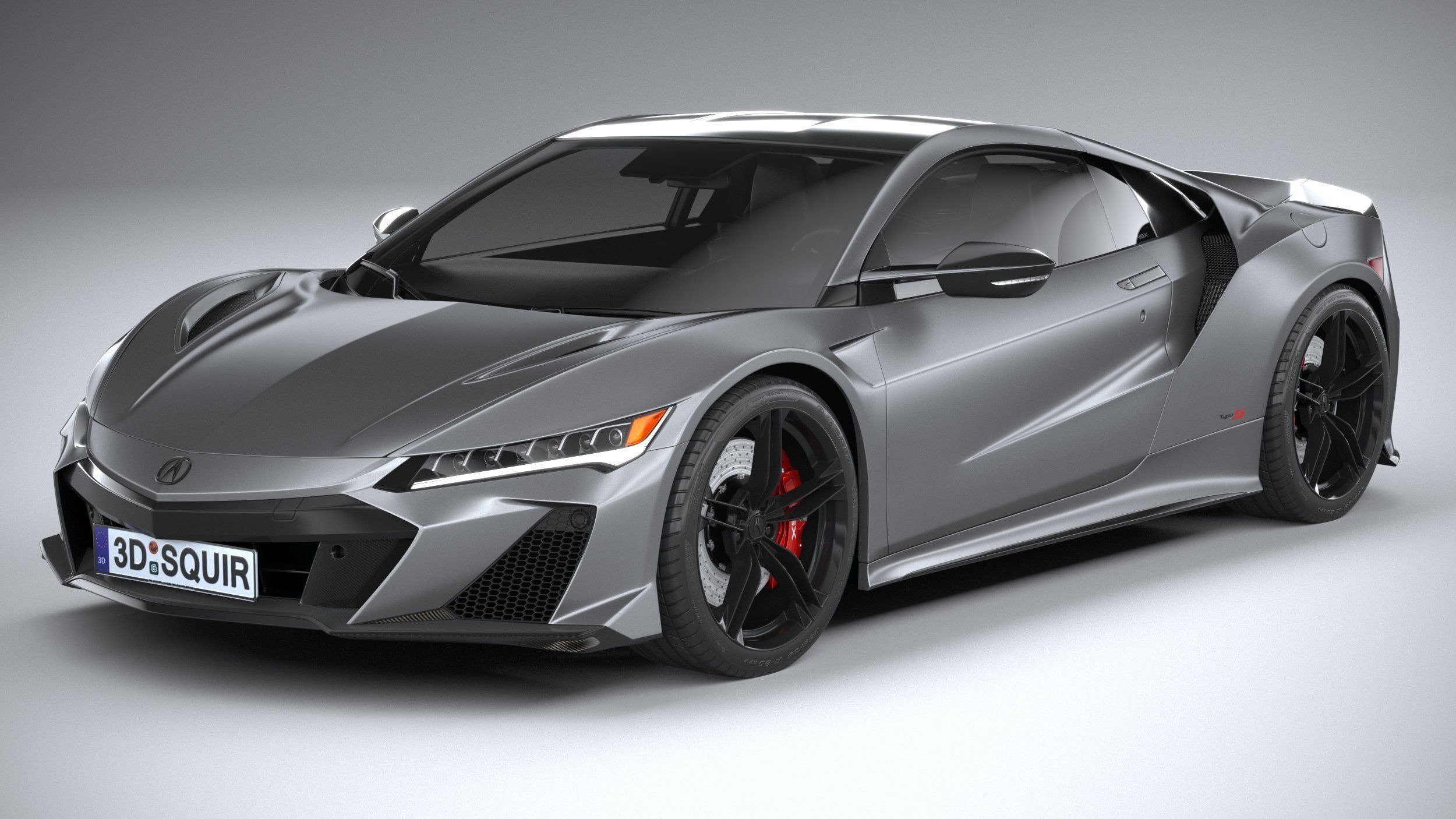 Acura NSX Type S 2022 3D model_1