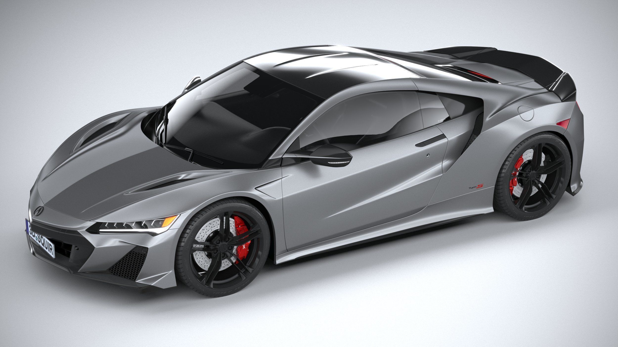 Acura NSX Type S 2022 3D model_7