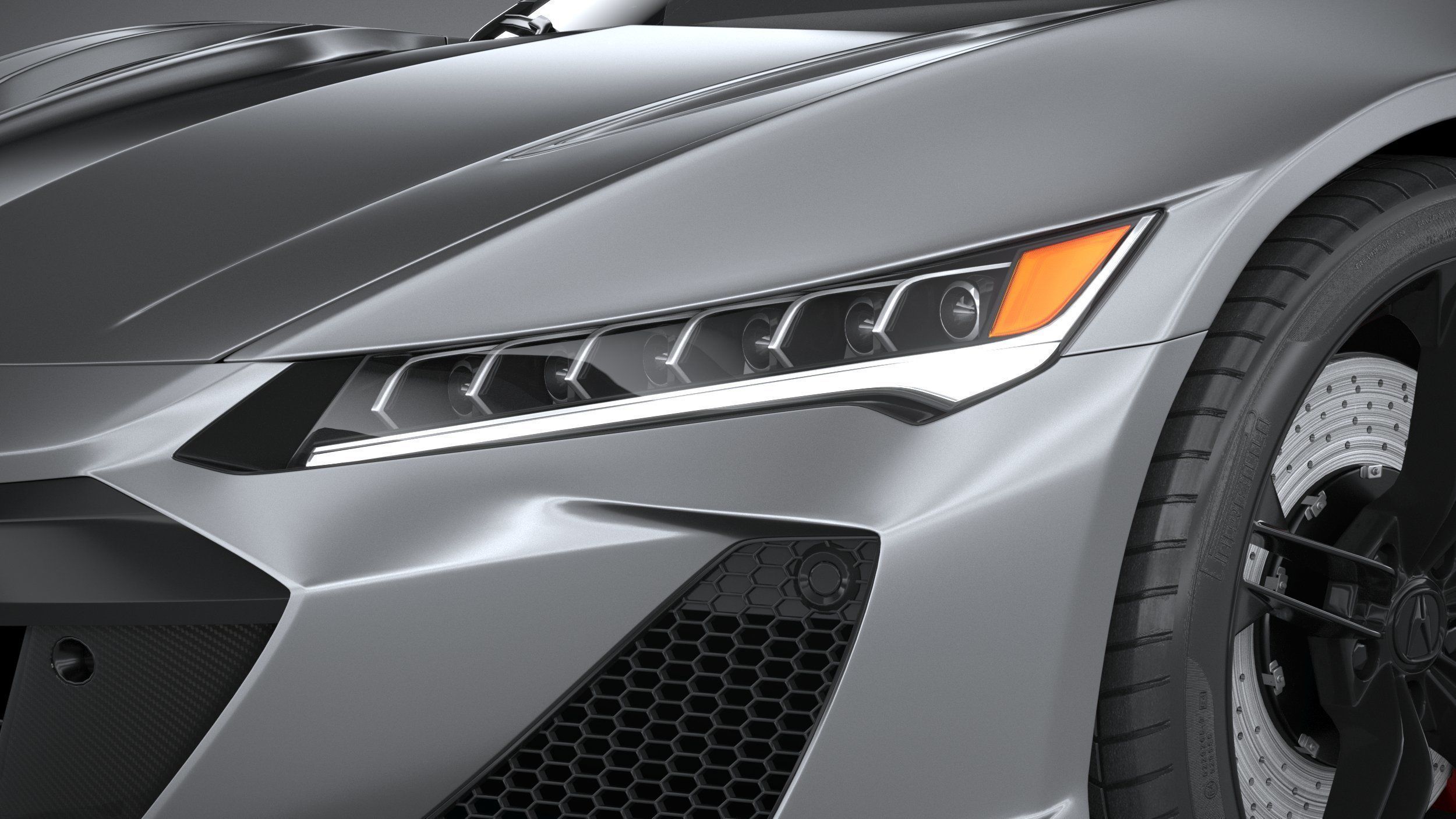 Acura NSX Type S 2022 3D model_14