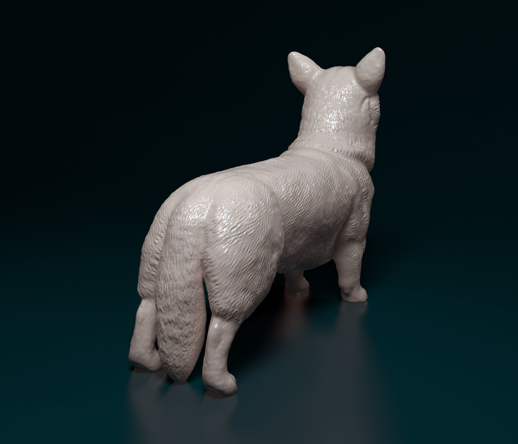 Welsh Corgi Pembroke  3D print model_3