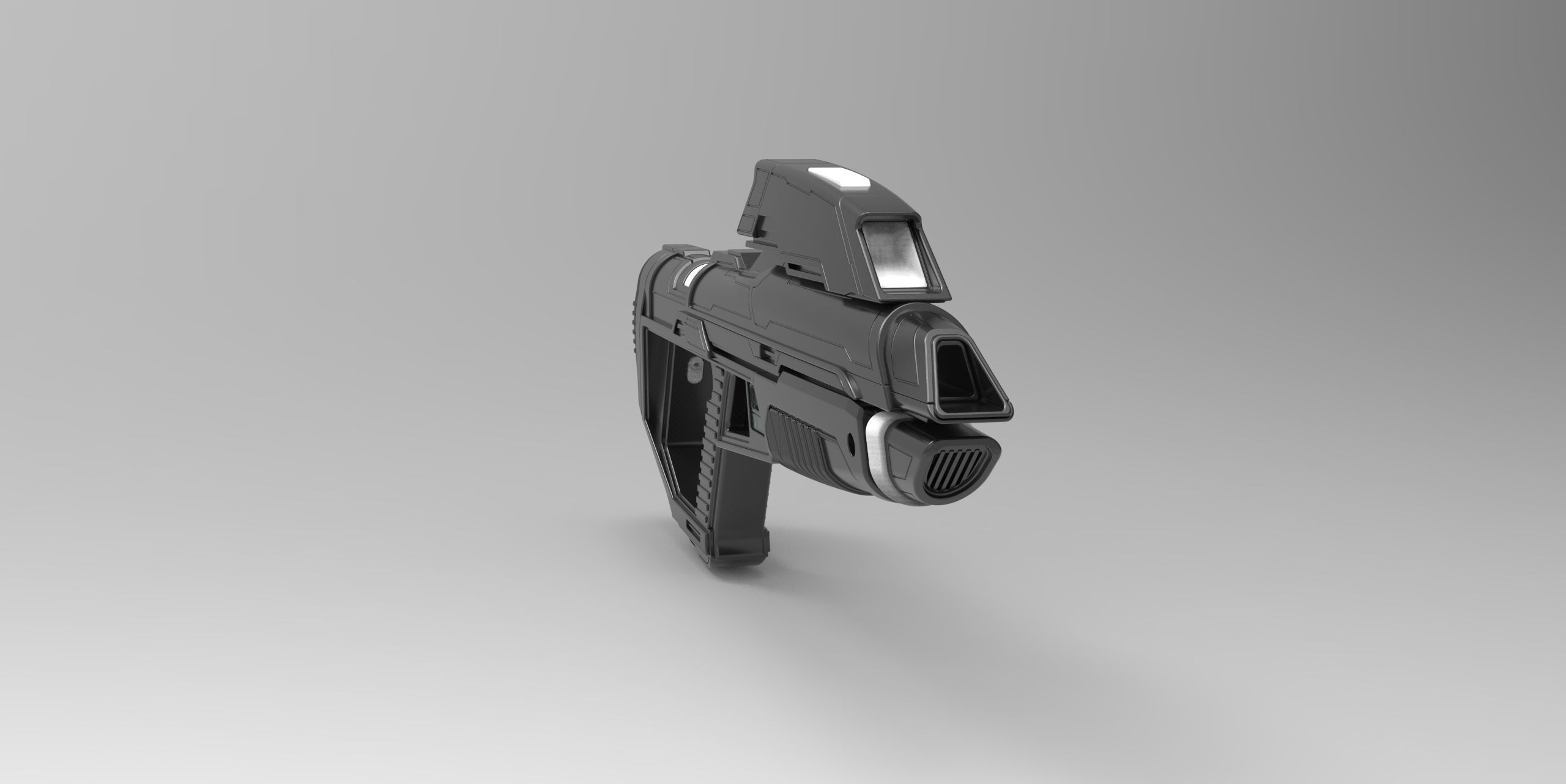 Phaser Rifle from Star Trek Picard  3D model_5