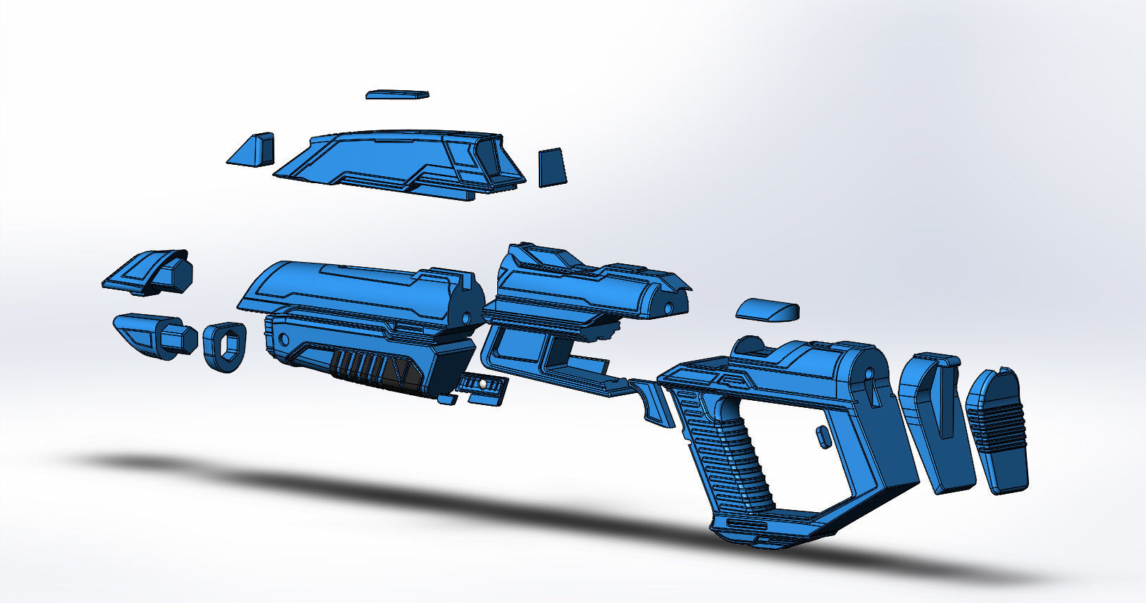 Phaser Rifle from Star Trek Picard  3D model_24