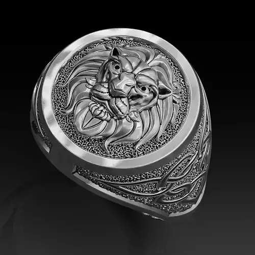 Lion ring
