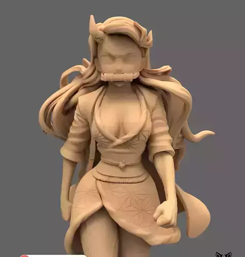 Nezuko Kamado 3D print model