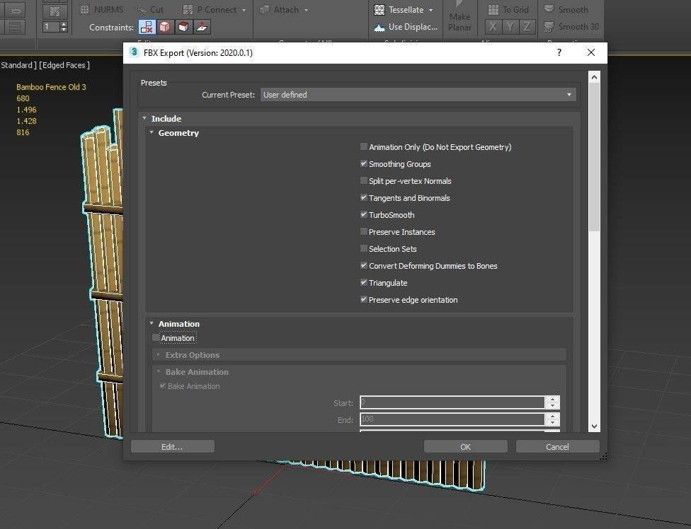 3dsmax Multiple Formats Export Plugin 3D model_6