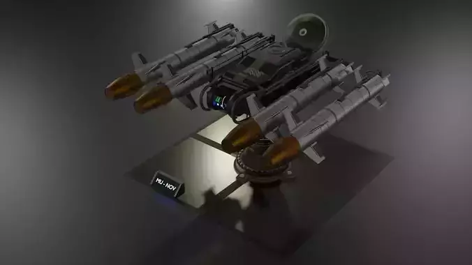 Rocket launcher 3D model