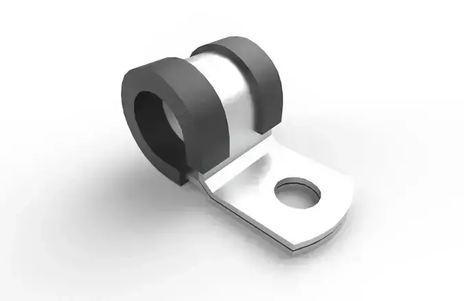 Cable Clamp M1  Low-poly 3D model