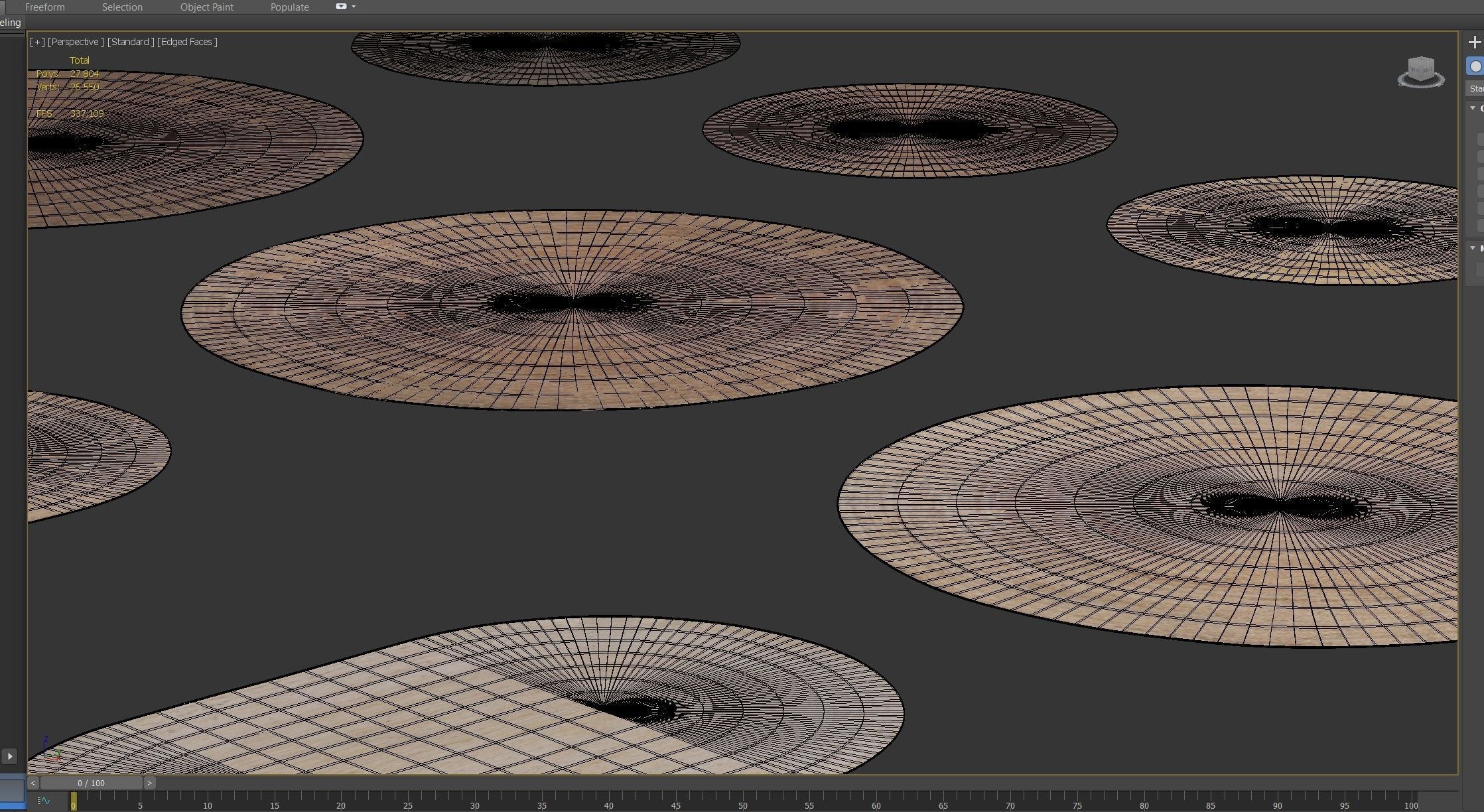 Carpet Jute set 01 3D model_10