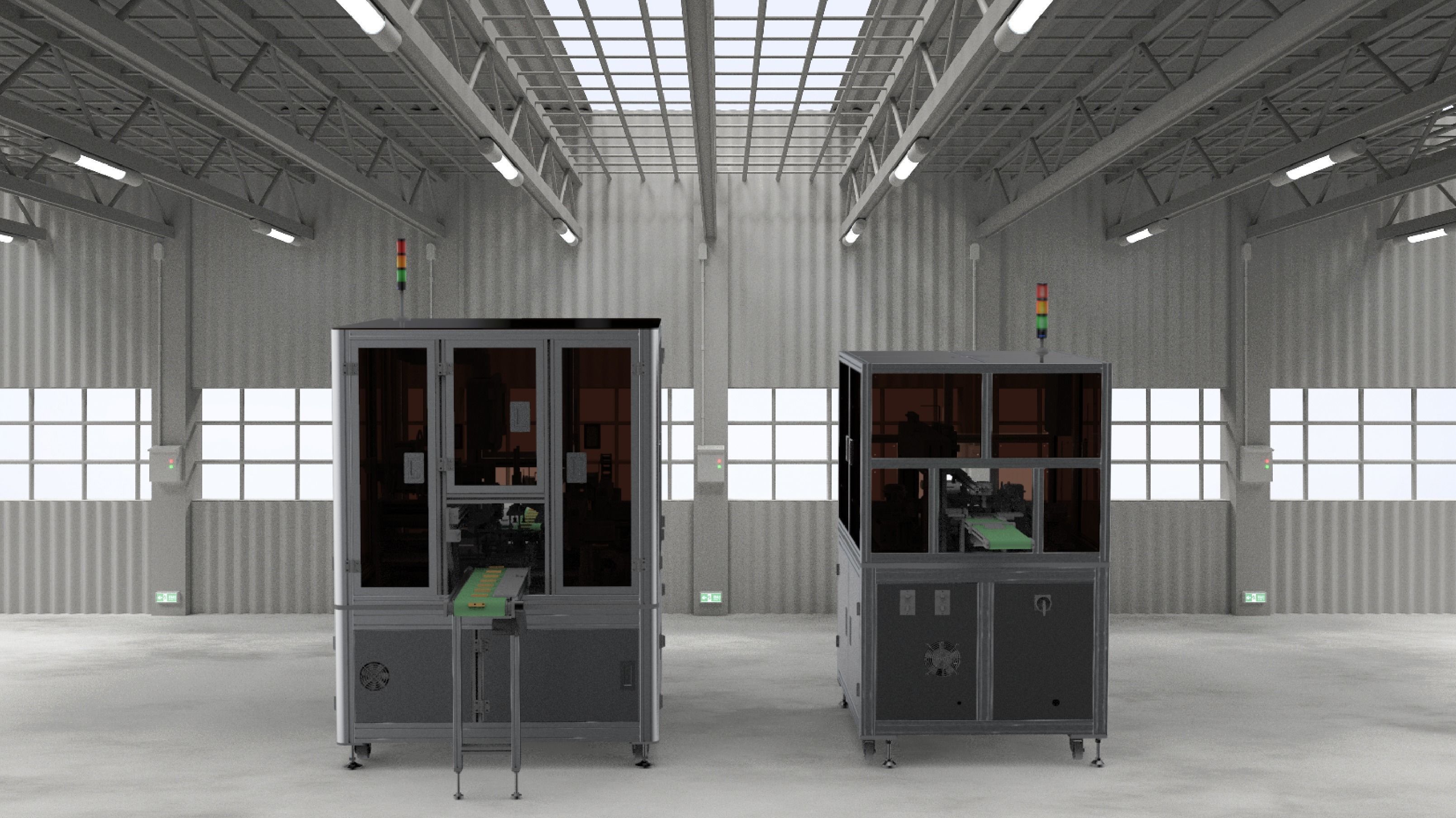 Battery tape fitting machine 3D model_2