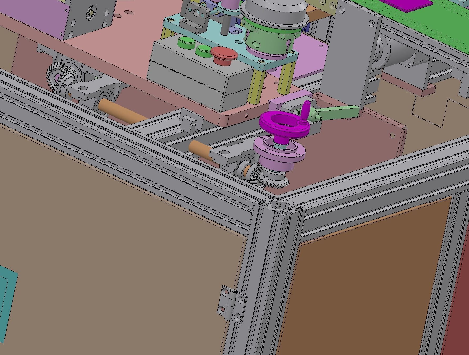 Battery tape fitting machine 3D model_9