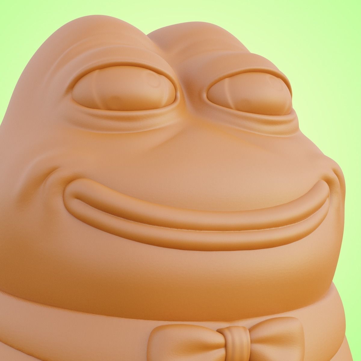GENTLEMAN PEPE 3D print model_3