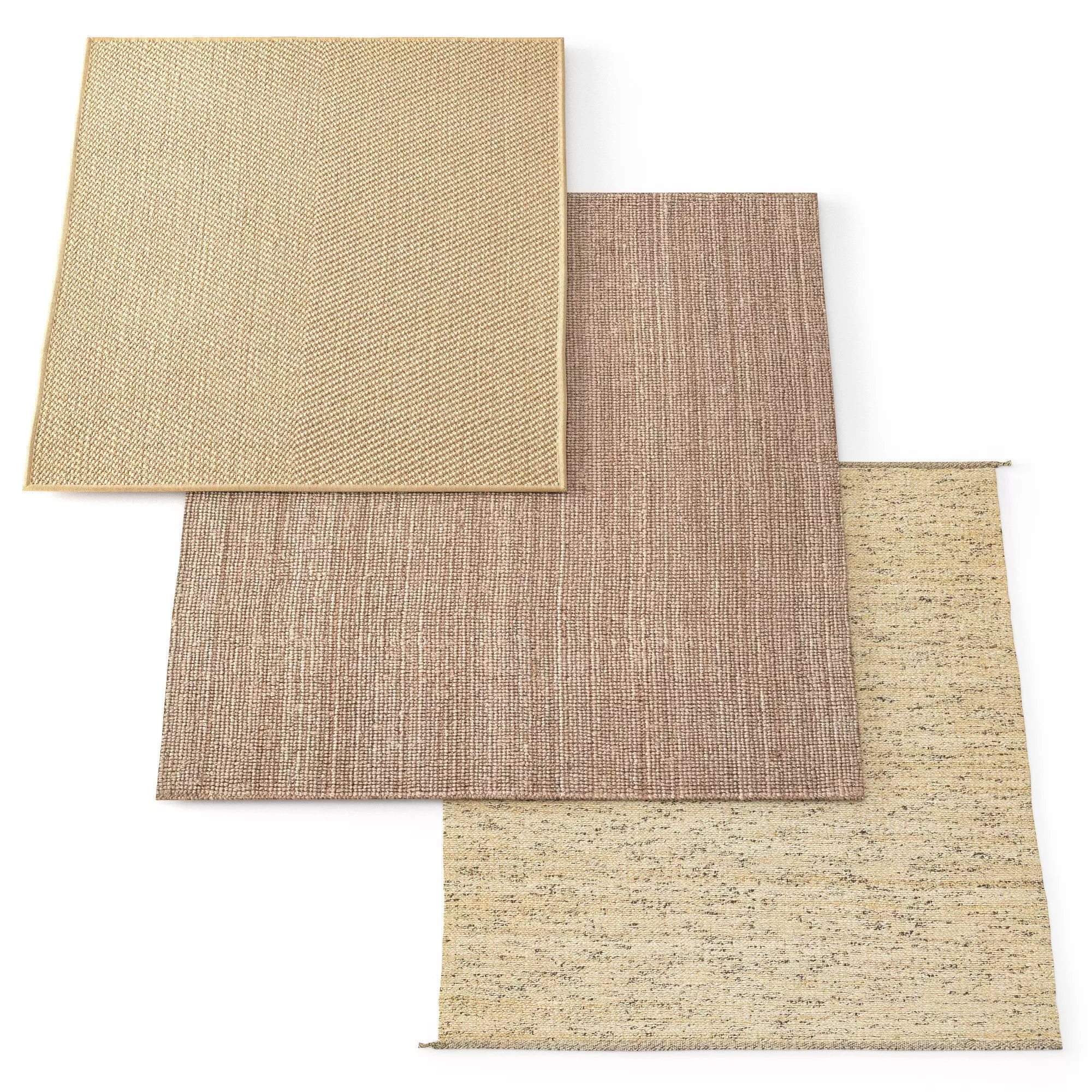 Carpet IKEA set 02 3D model_0