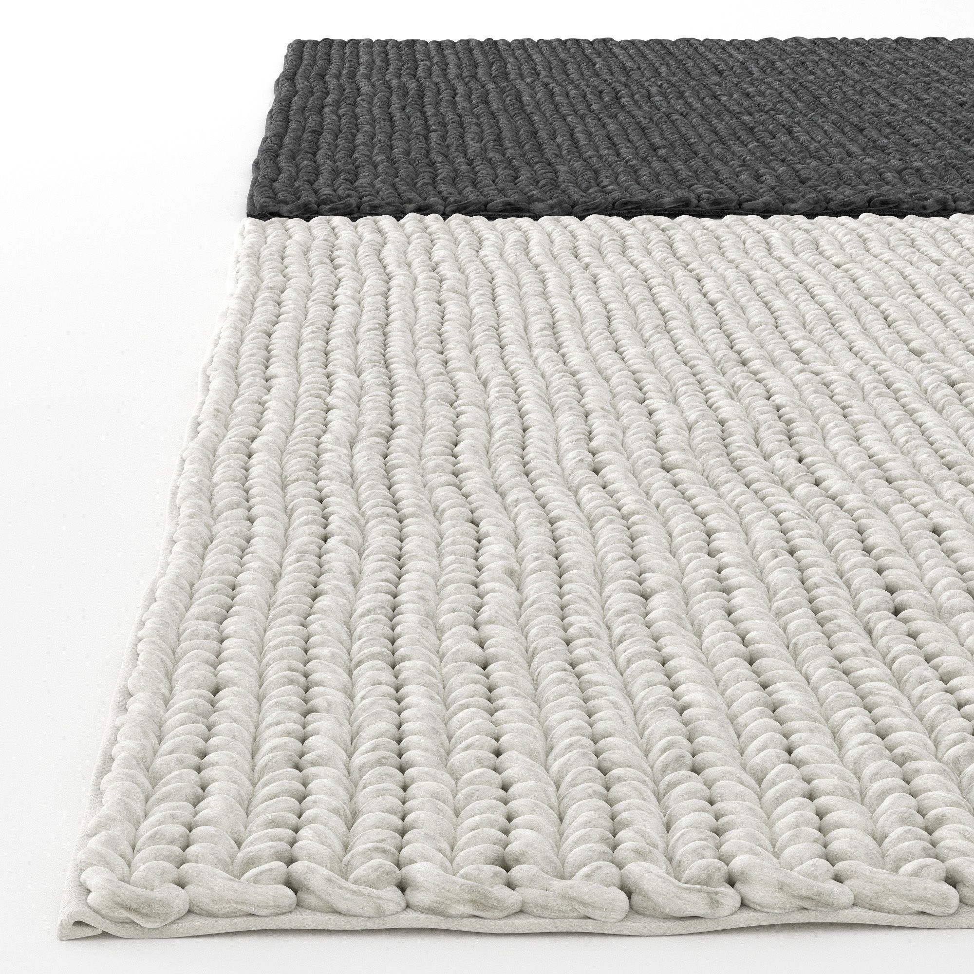 Carpet IKEA HJORTSVANG set 03 3D model_5