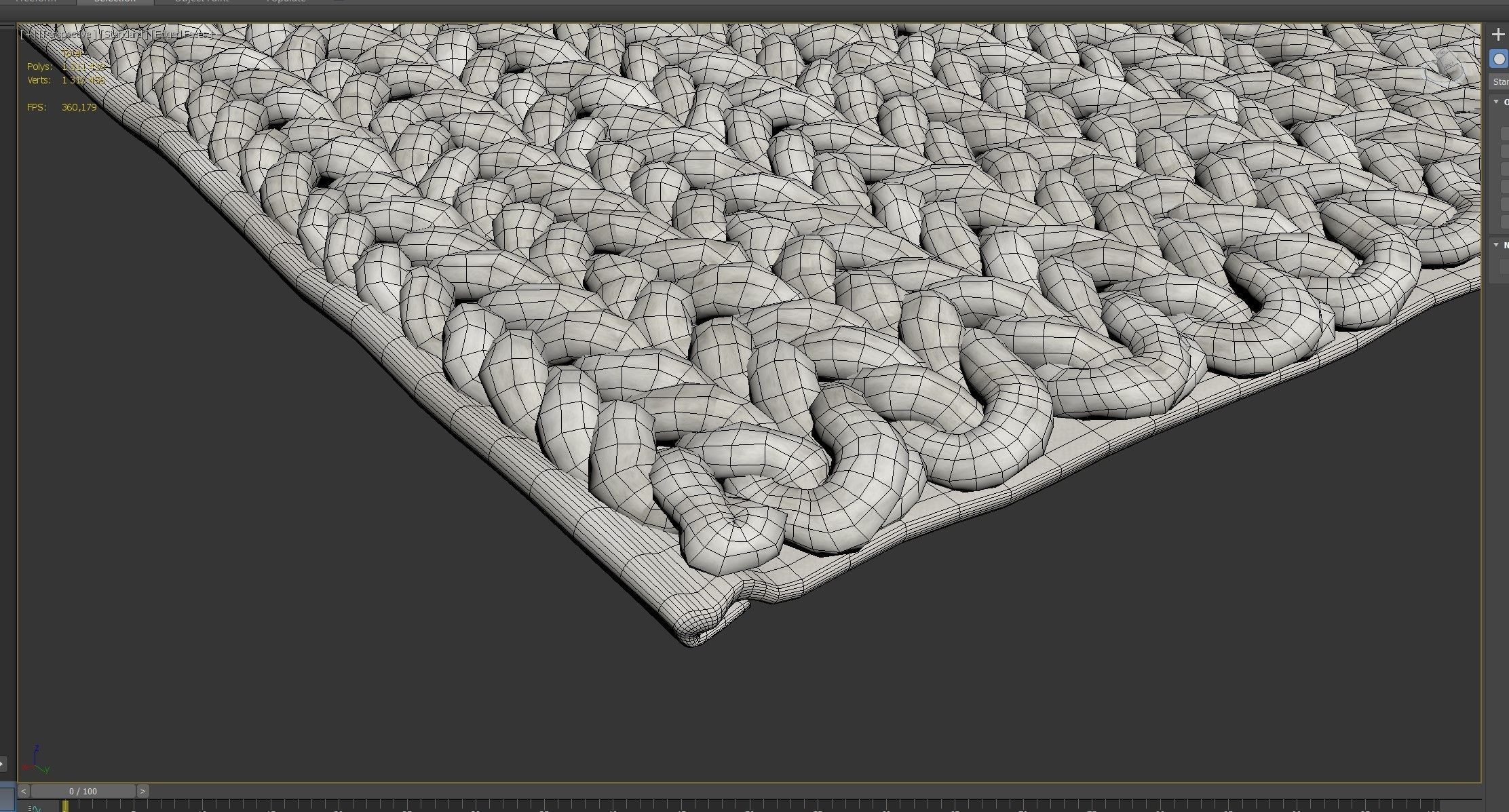 Carpet IKEA HJORTSVANG set 03 3D model_9