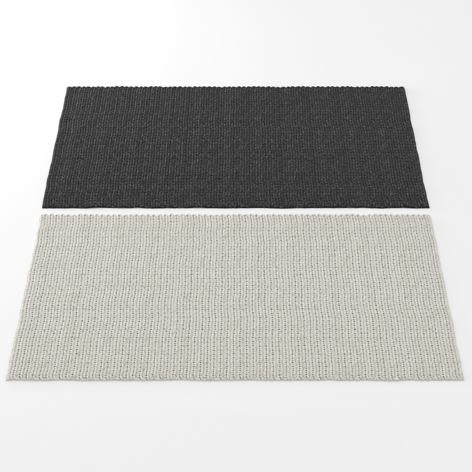 Carpet IKEA HJORTSVANG set 03 3D model_7