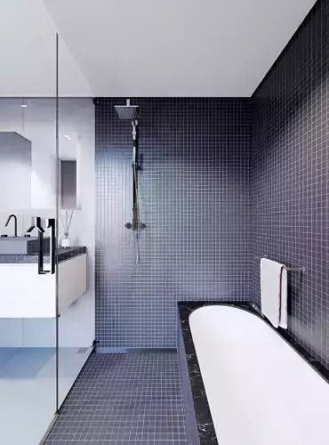 Modern Bathroom-No 1 Low-poly 3D model