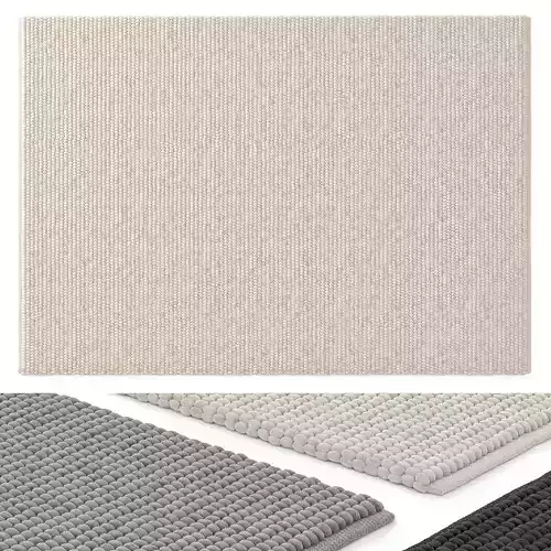 Benuta NATURALS Wool Rug Beads set 05