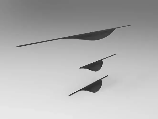 Kitchen cabinet steel door handles