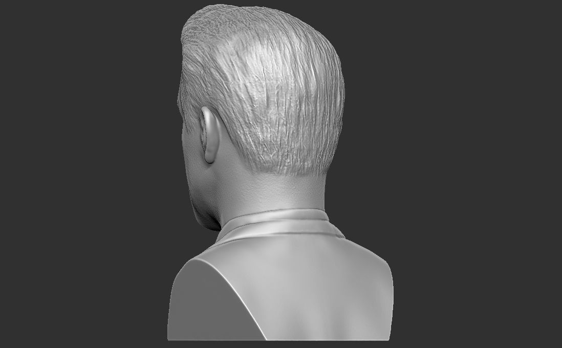 Ryan Reynolds bust for 3D printing 3D print model_10