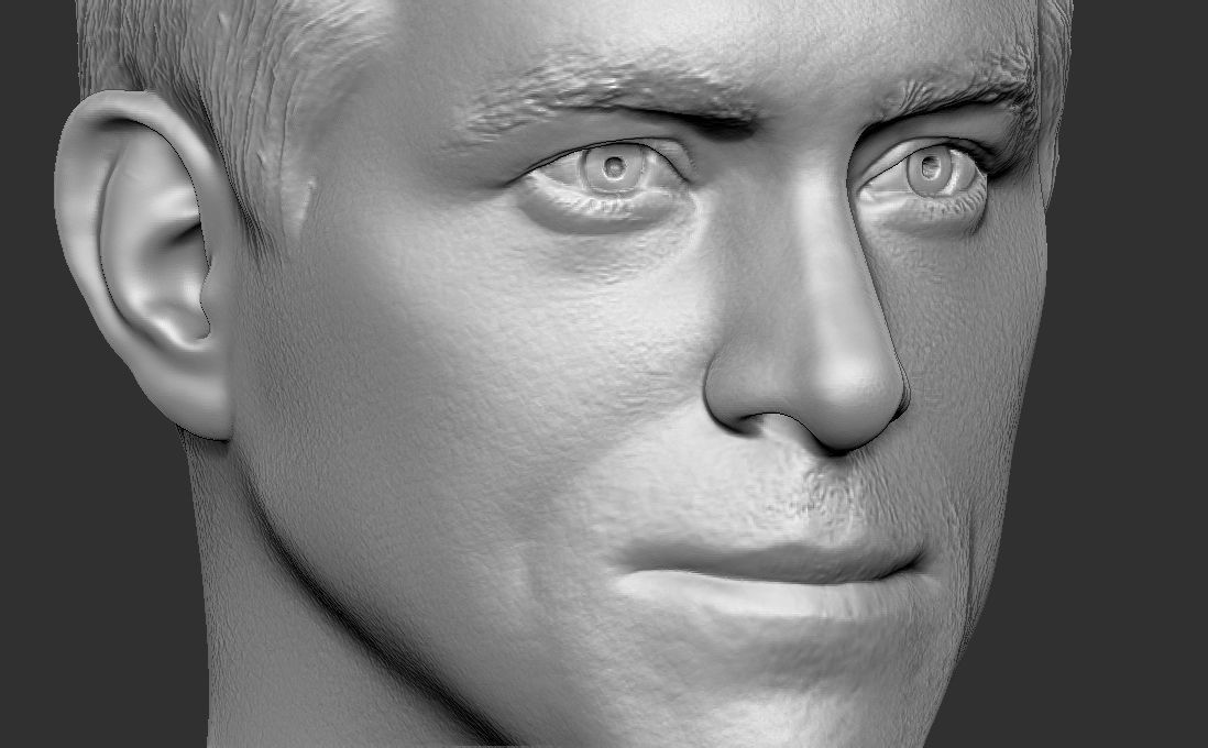 Ryan Reynolds bust for 3D printing 3D print model_19