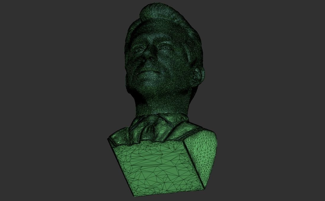 Ryan Reynolds bust for 3D printing 3D print model_32