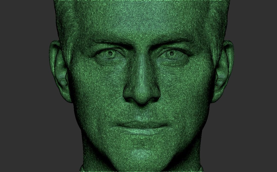 Ryan Reynolds bust for 3D printing 3D print model_30