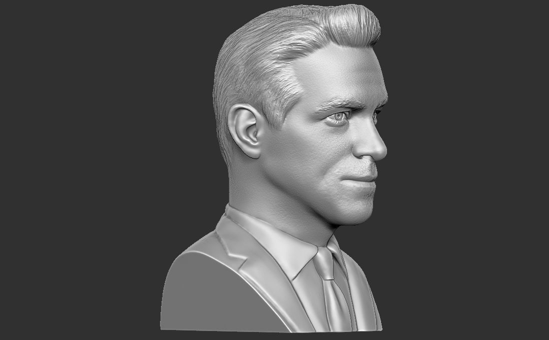 Ryan Reynolds bust for 3D printing 3D print model_14
