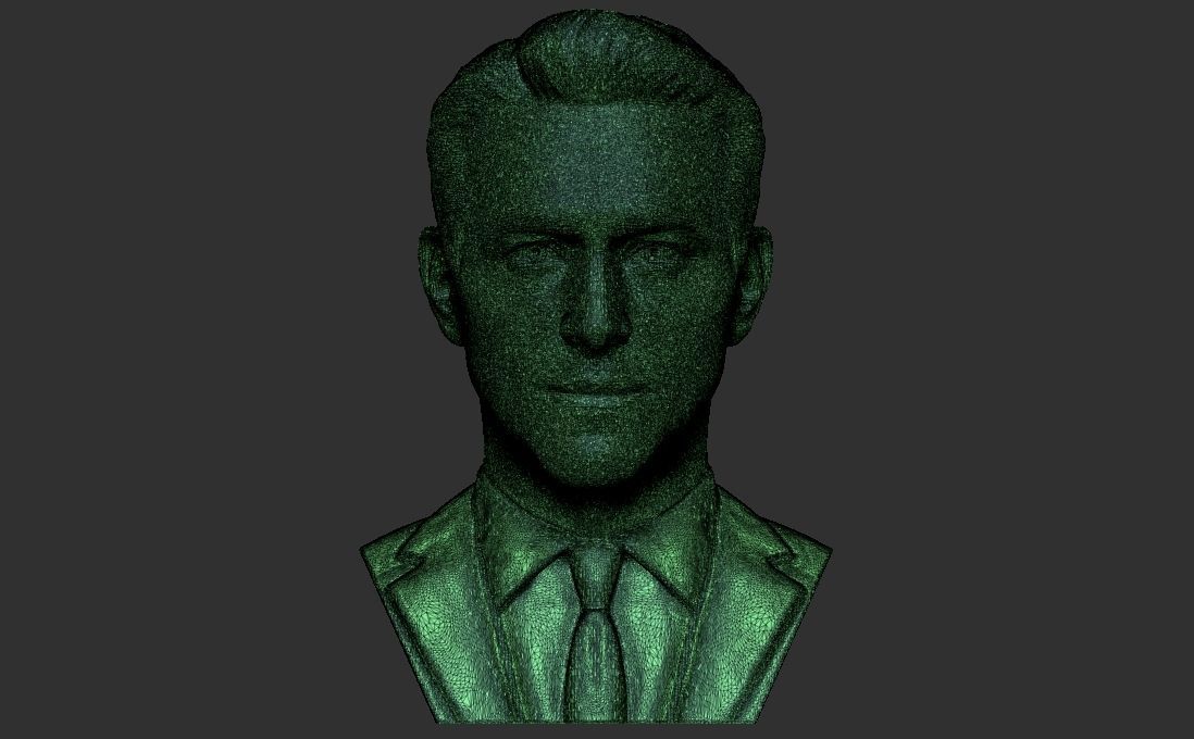 Ryan Reynolds bust for 3D printing 3D print model_29