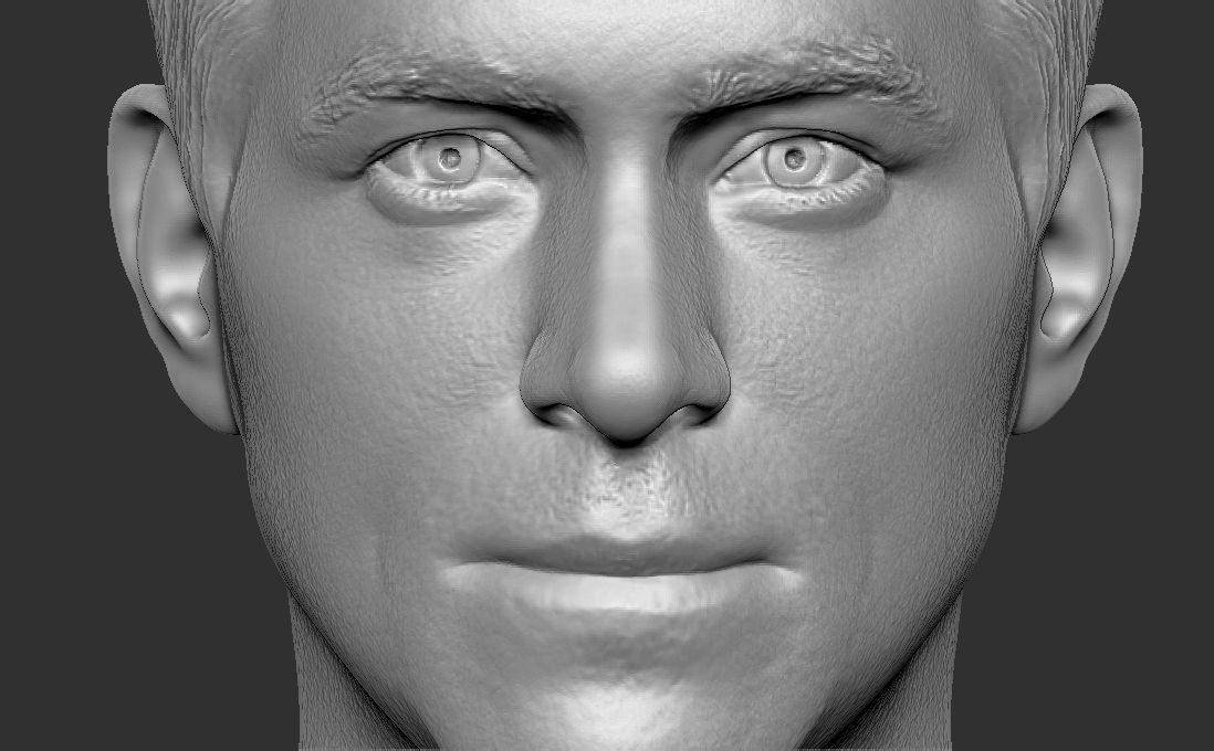Ryan Reynolds bust for 3D printing 3D print model_18