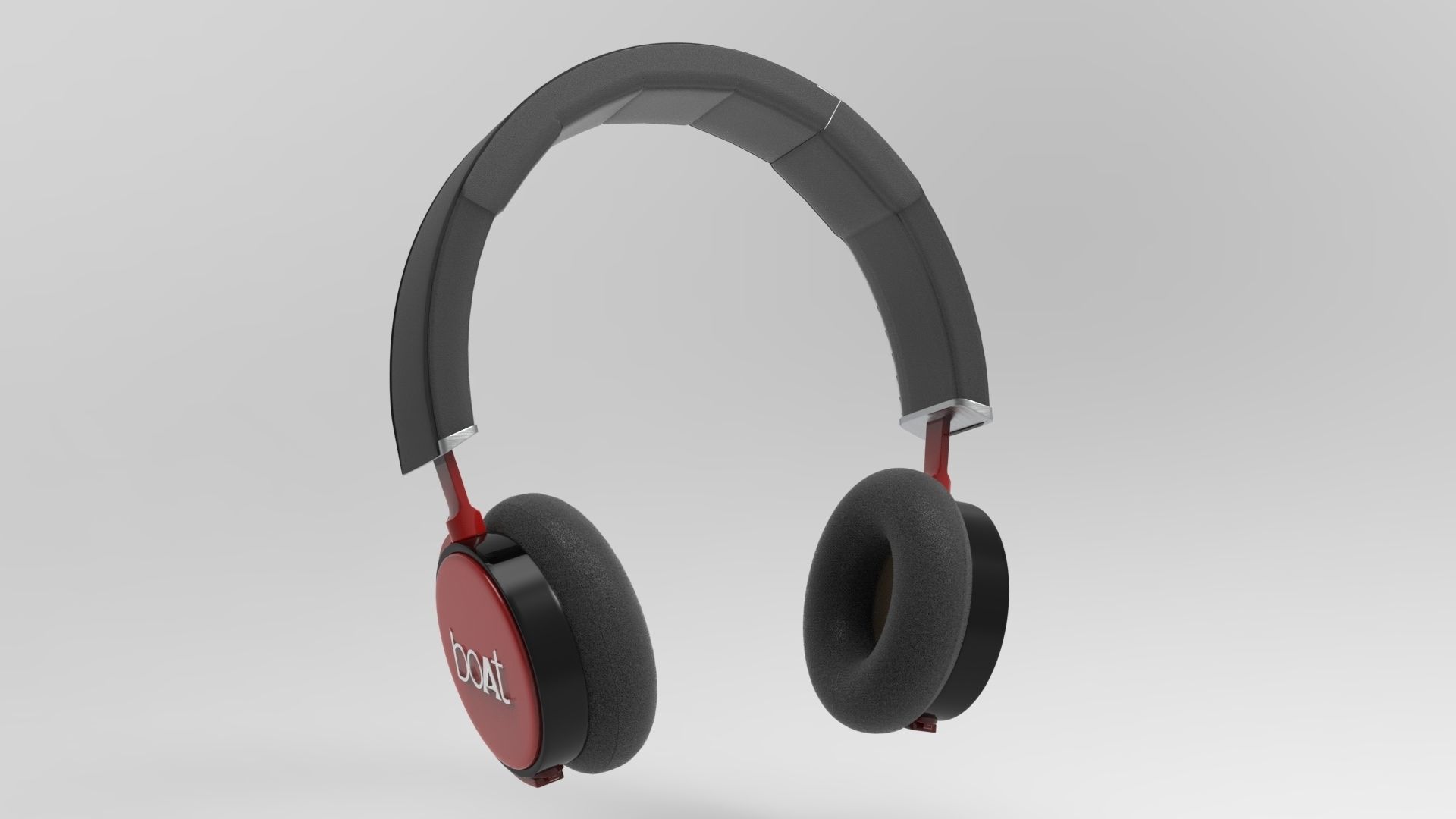 HEADPHONE Low-poly 3D model headphones 3D model_3