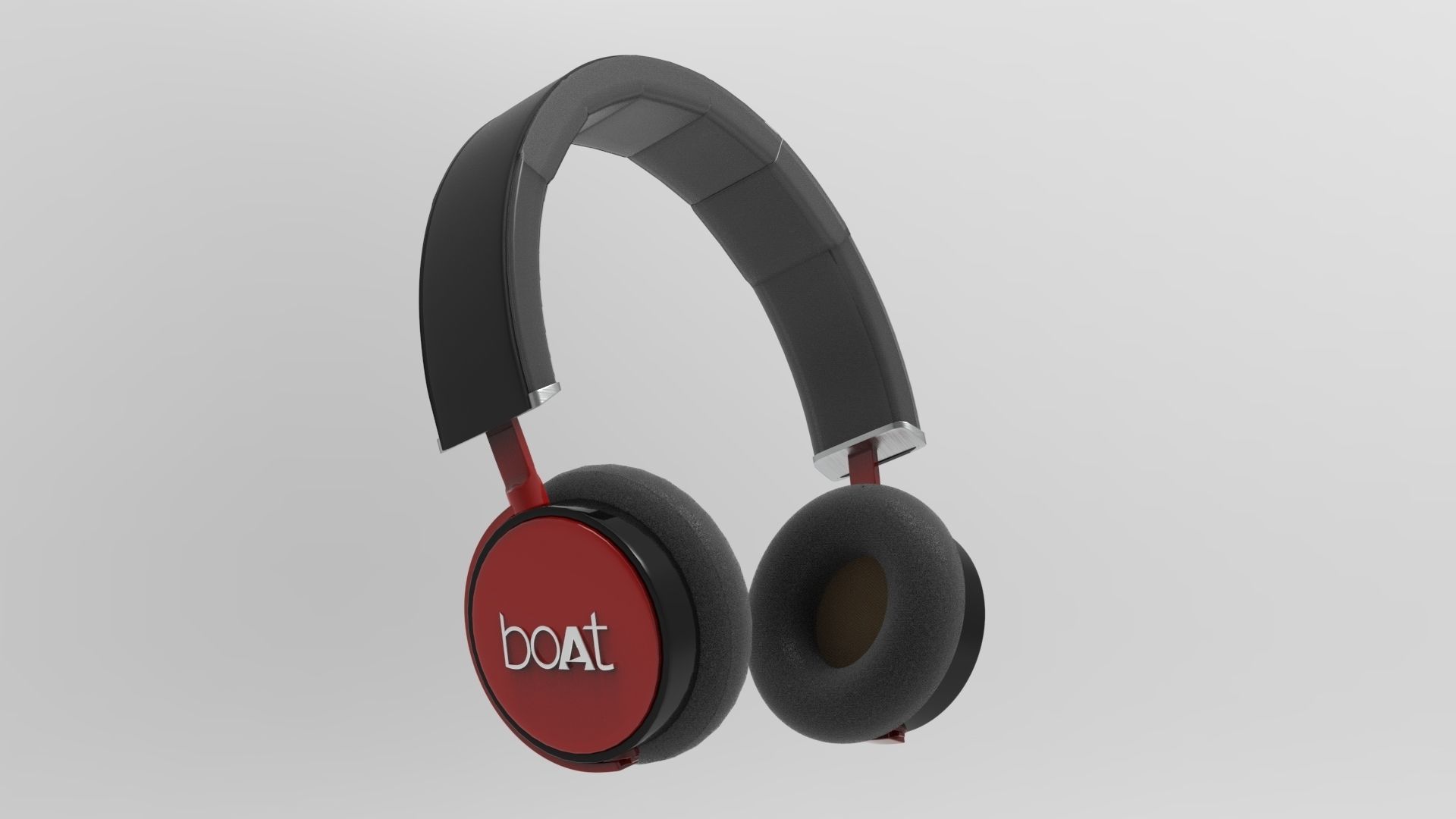 HEADPHONE Low-poly 3D model headphones 3D model_2