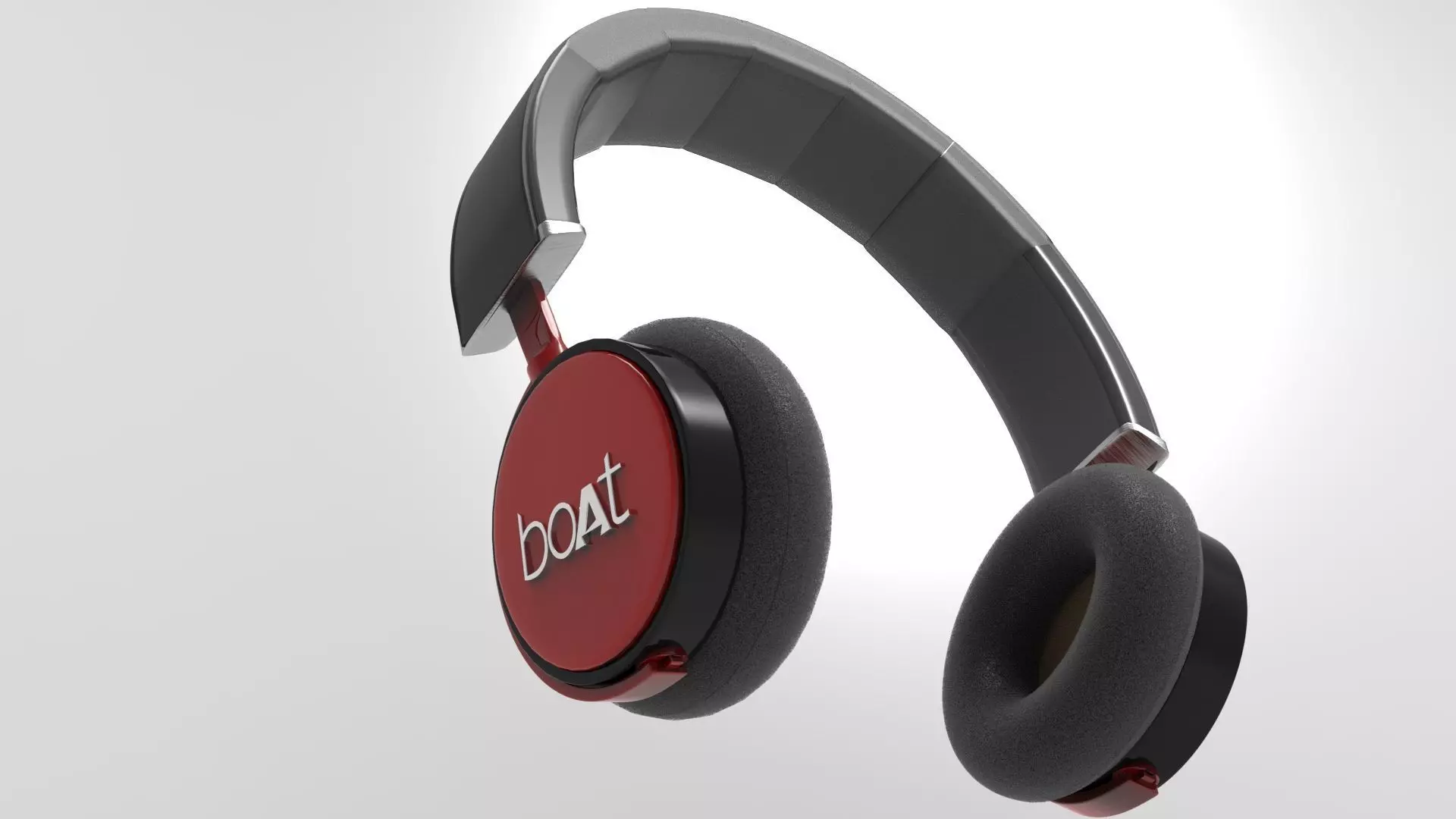 HEADPHONE Low-poly 3D model headphones 3D model_0