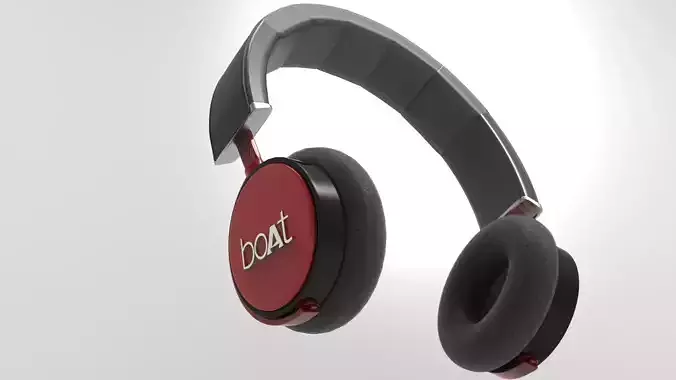 HEADPHONE Low-poly 3D model headphones