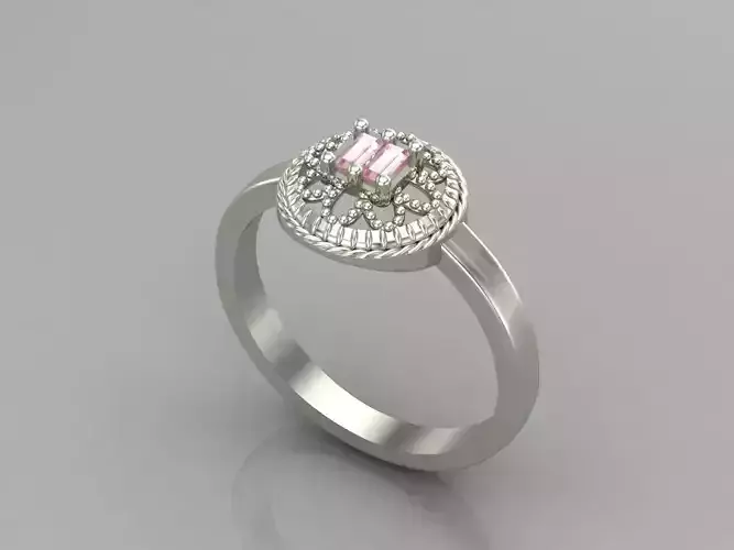 Women Rings Candy Style 3DM Render Files Machine Ready 75