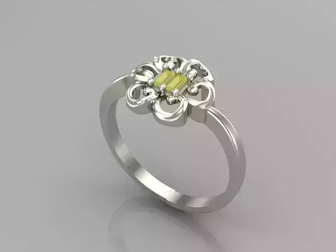 Women Rings Candy Style 3DM Render Files Machine Ready 72