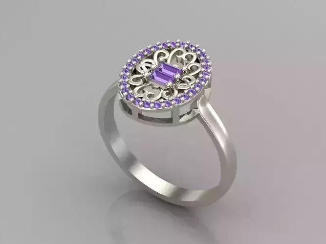 Women Rings Candy Style 3DM Render Files Machine Ready 67