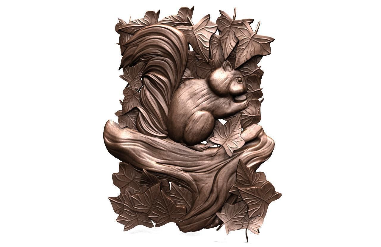 Squirrel CNC 3D print model_1