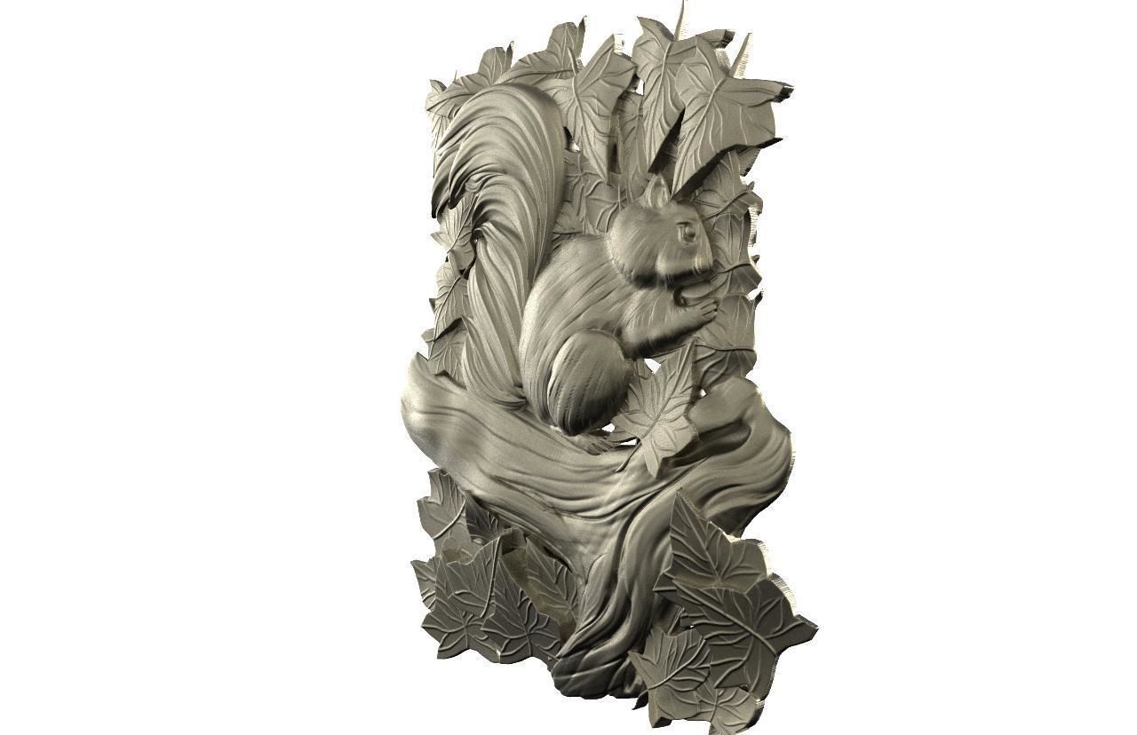 Squirrel CNC 3D print model_6