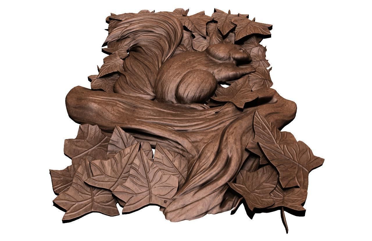 Squirrel CNC 3D print model_4