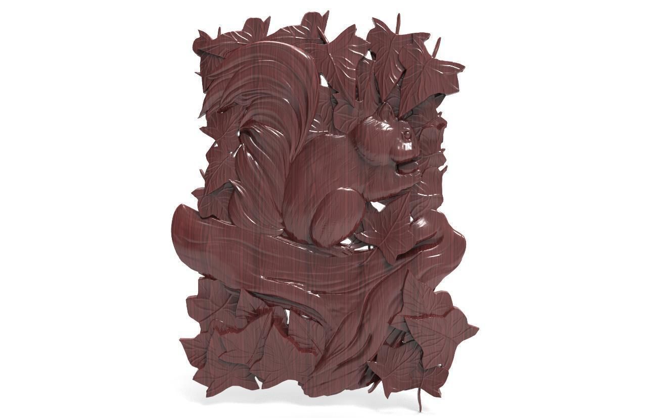 Squirrel CNC 3D print model_7