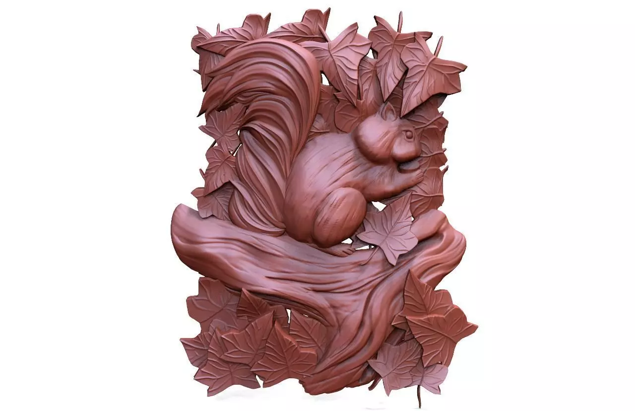 Squirrel CNC 3D print model_0